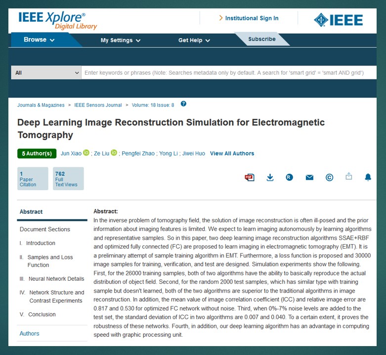 科技论文-Deep Learning Image Recon